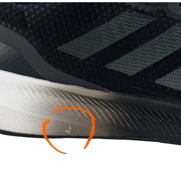 Adidas Black Running Men 9 Running Sneakers Athletic Performance Gym Lightweight main image 11